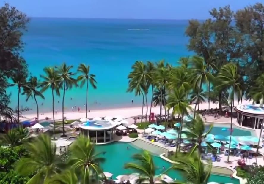 Bang Tao beach — 8 kilometres of white sand